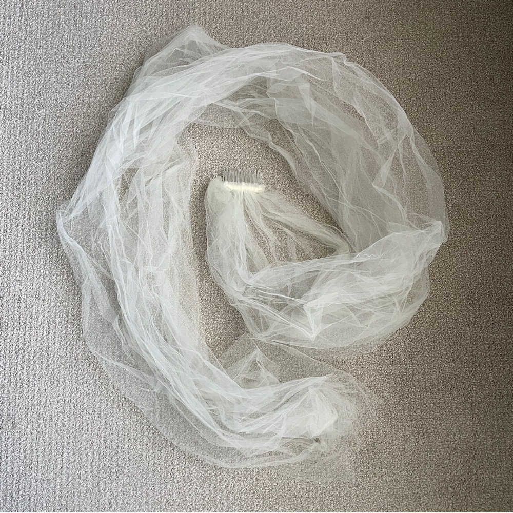 Sheer Bridal veil